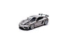 (Pre-Order) 1/64 Jicar JCP718GTSHC Porsche 718 GT4 RS GT Silver w/ Half Carbon Bonnet