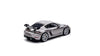 (Pre-Order) 1/64 Jicar JCP718GTSHC Porsche 718 GT4 RS GT Silver w/ Half Carbon Bonnet