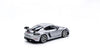 (Pre-Order) 1/64 Jicar JCP718SC Porsche 718 GT4 RS Silver w/ Carbon Bonnet