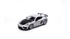 (Pre-Order) 1/64 Jicar JCP718SC Porsche 718 GT4 RS Silver w/ Carbon Bonnet
