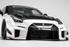 (Pre-Order) 1/18 Motorhelix M80801 LB Silhouette Works GT Nissan 35GT-RR Ver.2 White w/ CF Bonnet