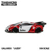 (Pre-Order) 1/64 Time Micro TM648903 Lamborghini Gallardo Lazer Red/ White