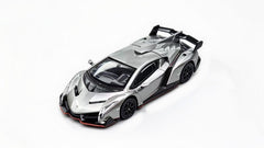 (Pre-Order) 1/64 CW Model CWLVSG Lamborghini Veneno Silver Grey