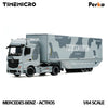 (Pre-Order) 1/64 Time Micro TM646753 Mercedes-Benz Actros Fighter Jet Gray