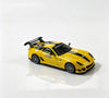 (Pre-Order) 1/64 Rhino Model RMF599XXYBK Ferrari 599XX Evo Yellow w/ Black Stripes #512