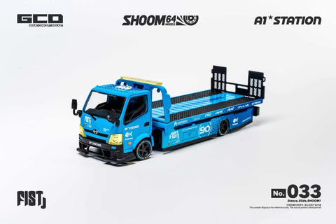(Pre-Order) 1/64 Shoom64 33 Hino 300 Tow Truck FIST Team