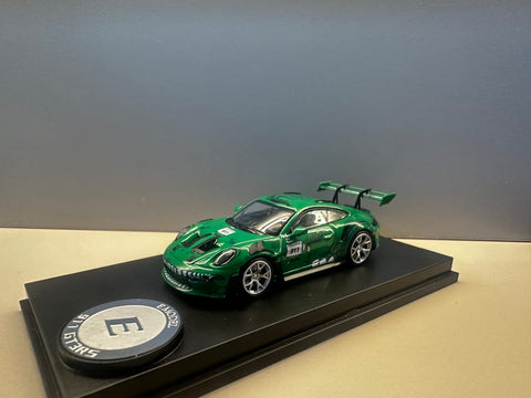 (Pre-Order) 1/64 E Model EMP911RG Porsche 911 GT3 RS Rexy Green #911