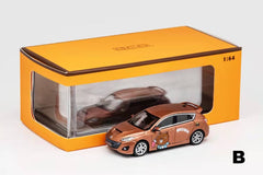 1/64 GCD 254B Mazda 3 MPS BL Brown (with Words) RHD