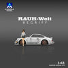 (Pre-Order) 1/64 Aurora Model AMP964W2F RWB 964 Pearl White LHD w/ Figurine