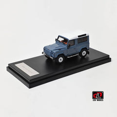 (Pre-Order) 1/64 LCD Models LCD64016-BU Land Rover Defender 90 V8 Porcelain Blue