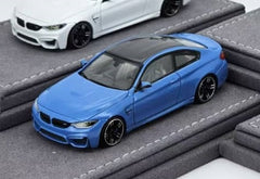 (Pre-Order) 1/64 DAP Model DAPBM4BL BMW M4 F82 Abu Dhabi Blue