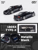 1/64 Micro Turbo MTN180SXB Nissan S13 Silvia 180SX Type X Metallic Black