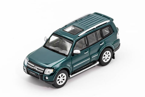 (Pre-Order) 1/64 Shadow Pro 431 Mitsubishi Pajero V97 Green LHD