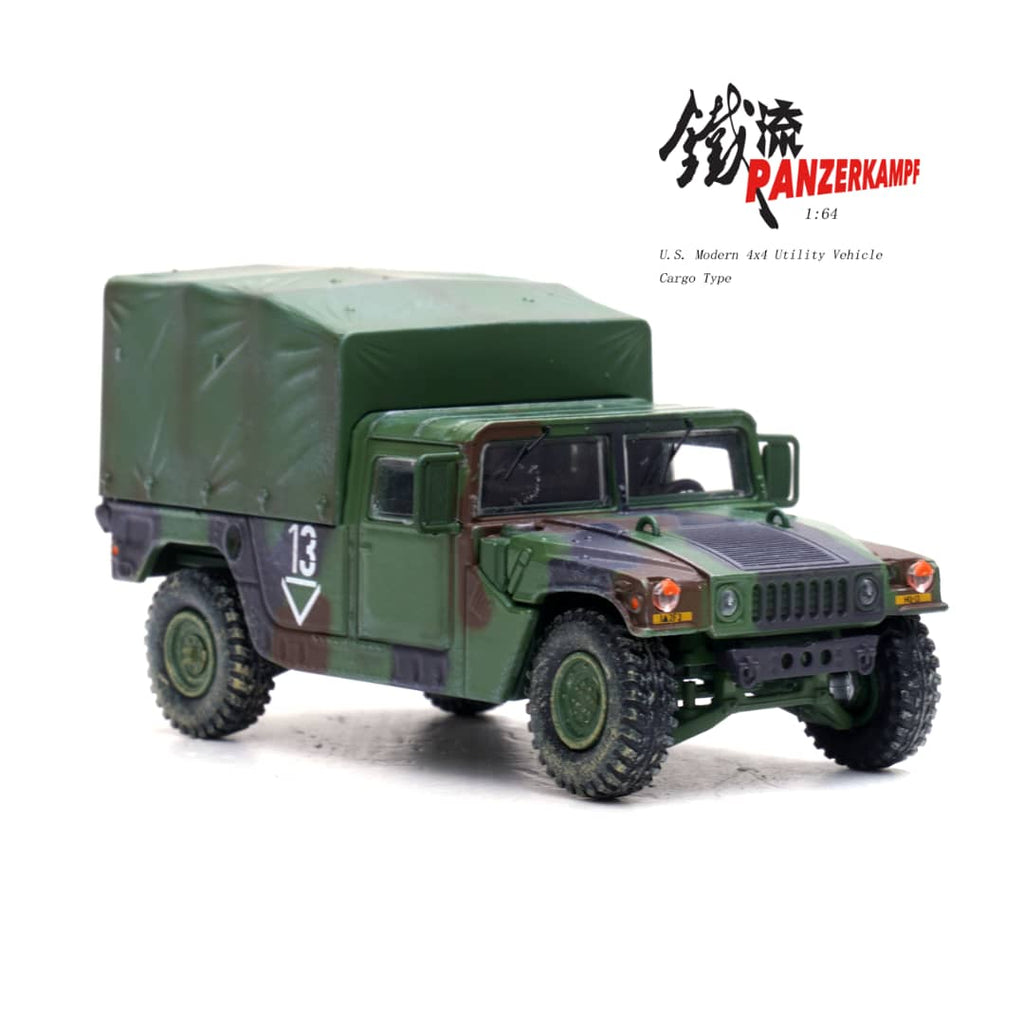 1/64 Panzerkampf 12502AB Humvee HMMWV M998 Camouflage Green (2nd Batta ...