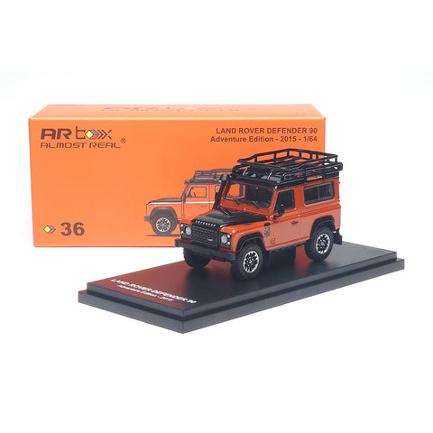 (Pre-Order) 1/64 Almost Real 610201001 Land Rover Defender 90 Adventure Edition 2015