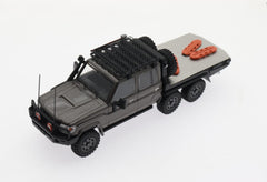 (Pre-Order) 1/64 Autobots Models AMTLC796X6SG Toyota Land Cruiser LC79 6x6 Silver Grey LHD