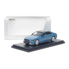 (Pre-Order) 1/64 Almost Real 620106011 Mercedes-AMG S 63 E Performance 2023 Vintage Blue