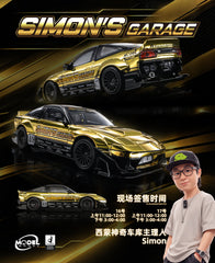 1/64 Model Model MM64-180SX-APA26 Pandem 180SX Simon's Garage