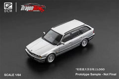 1/64 DCM DCMBE34S2 BMW E34 5-Series Touring Silver