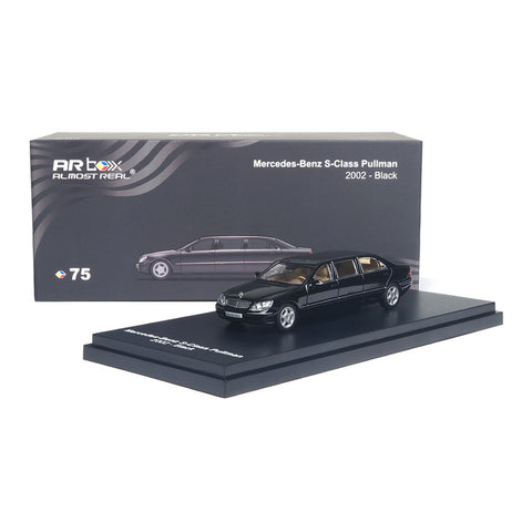 (Pre-Order) 1/64 Almost Real 620411001 Mercedes-Benz S-Class Pullman 2002 Black