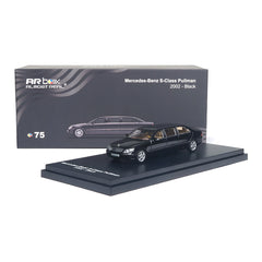 (Pre-Order) 1/64 Almost Real 620411001 Mercedes-Benz S-Class Pullman 2002 Black