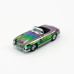 1/64 YS Model YSMB300SLCMP Mercedes-Benz 300SL Roadster W198 Chrome Magic Purple LHD