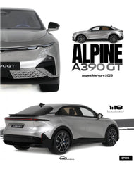 (Pre-Order) 1/18 OttOmobile OT1318 Alpine A390 GT 2025 Argent Mercure