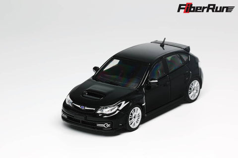 (Pre-Order) 1/64 Fiber Run FR002001 Subaru Impreza WRX STI Hatchback (GR) 2009 Black LHD