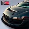 (Pre-Order) 1/64 LeManFang LMFAR8GB Audi R8 LMS Ultra Grey Blue LHD