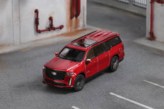 (Pre-Order) 1/64 Shadow Pro 469 Cadillac Escalade ESV Burgundy LHD