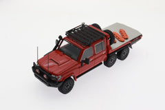 (Pre-Order) 1/64 Autobots Models AMTLC796X6R2 Toyota Land Cruiser LC79 6x6 Red LHD