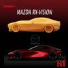 (Pre-Order) 1/64 Rhino Model RMMRXVR Mazda RX-Vision (2-Door) Soul Red