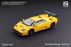 1/64 DCM DCMLDY Lamborghini Diablo GT-R 2000 Yellow