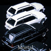 1/64 Mortal MMBES124B Mercedes-Benz E-Class Mk1 S124 Black