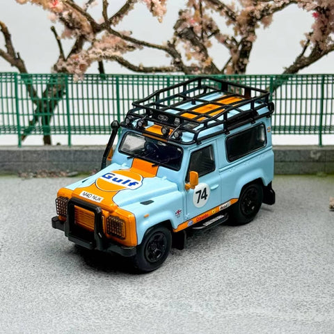 (Pre-Order) 1/64 Master MLRD90G Land Rover Defender 90 Gulf #74 RHD