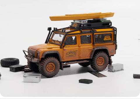 (Pre-Order) 1/64 Master MLRD110ORCW Land Rover Defender 110 4x4 Off-Road Camel Weathered LHD