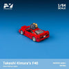 (Pre-Order) 1/64 Findclassically FYFF40SDR Takeshi Kimura's F40 Snow Drifting in Japan Standard Red LHD