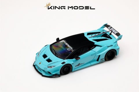 (Pre-Order) 1/64 King Model KMLHMTB Lamborghini Huracan LP610-4 Metallic Tiffany Blue LHD