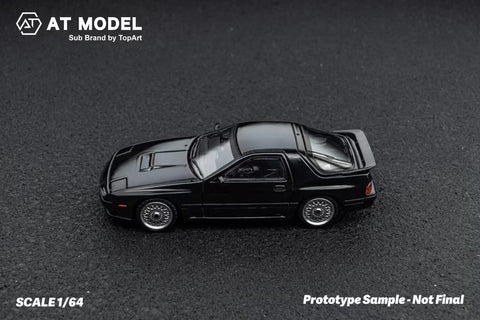1/64 AT Model ATC-640002 Mazda RX-7 FC3S Infini Metallic Black