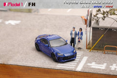 (Pre-Order) 1/64 Model 1 C33682 Toyota GR86 Trueno Blue LHD