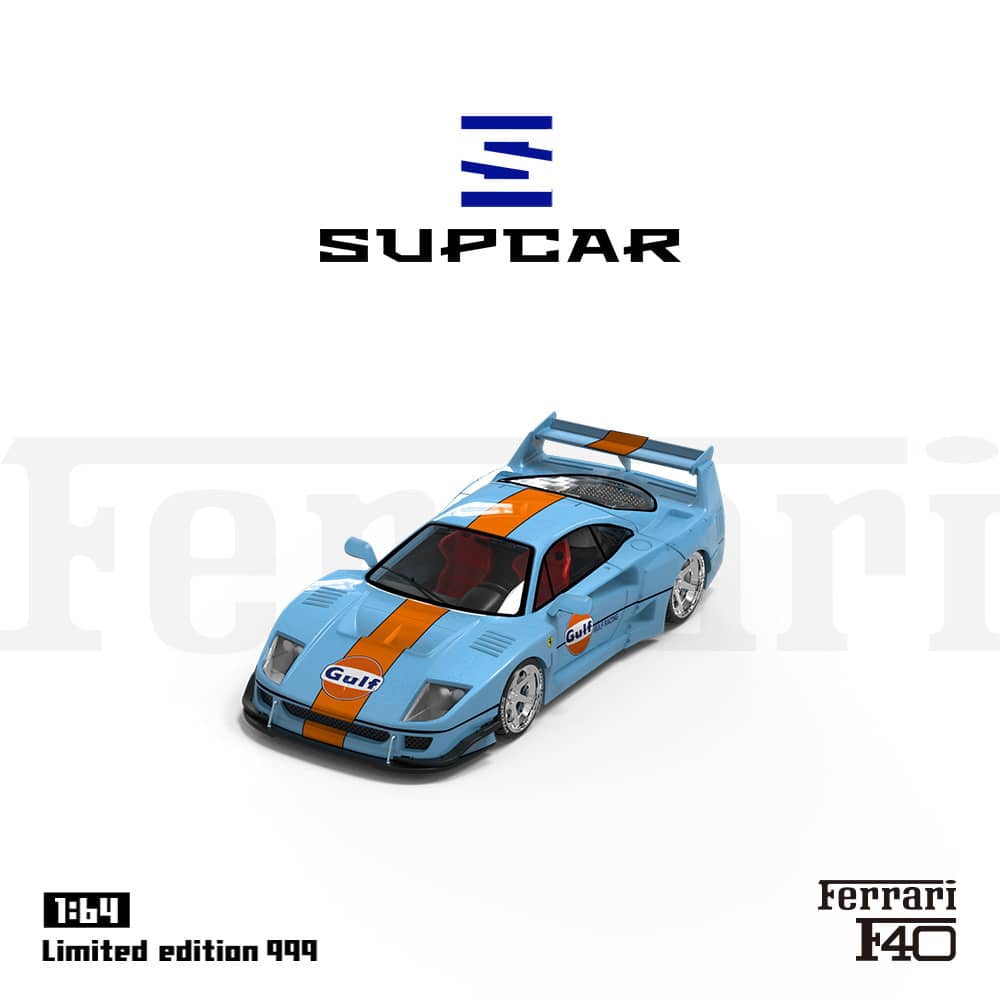 PGM Ferrari F40 LM Gulf Livery • DiecastSociety.com