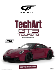 (Pre-Order) 1/18 GT Spirit GT561 TechArt GT3 Touring 2025 Rubystone Red