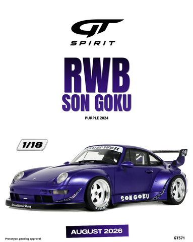 (Pre-Order) 1/18 GT Spirit GT571 RWB Son Goku 2024 Purple