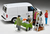 (Pre-Order) 1/64 Tomytec Diorama Collection64 #CarSnap26a Swap Meet w/ Chevrolet Astro Van