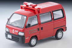 (Pre-Order) 1/64 Tomytec LV-N387a Honda Acty Van Inspection and Guidance Vehicle Chichibu Fire Station