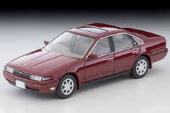 (Pre-Order) 1/64 Tomytec LV-N319d Nissan Cefiro Town Ride N 1991 Wine Red