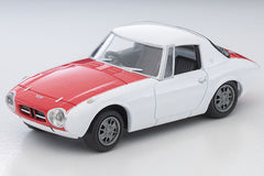 (Pre-Order) 1/64 Tomytec LV-215a Toyota Sports 800 Custom Color 1965 White/ Red