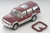 (Pre-Order) 1/64 Tomytec LV-N206b Mitsubishi Pajero Mid Roof Wide VR 1996 Red/ Beige