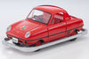 (Pre-Order) 1/64 Tomytec Kodomonokuni Theme Park x TLV Datsun Baby Restored Car Red with Figure
