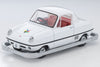 (Pre-Order) 1/64 Tomytec Kodomonokuni Theme Park x TLV Datsun Baby No.6 White with Figure